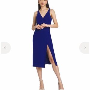 Amanda Uprichard Deirdre Dress - Sapphire